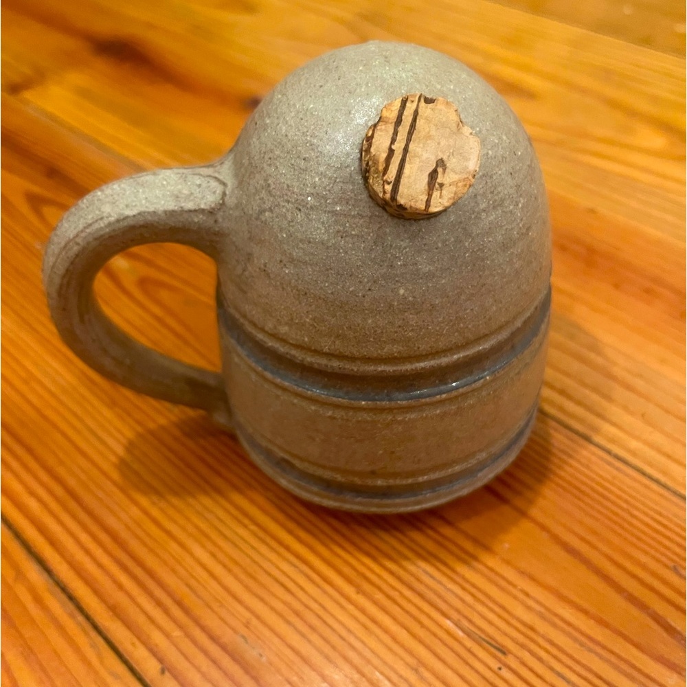 Vintage pottery cup